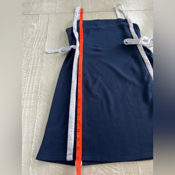 Women’s Daily Practice Nautical Fisherman Navy Blue Dress with White Trim Large - Picture 7 of 9